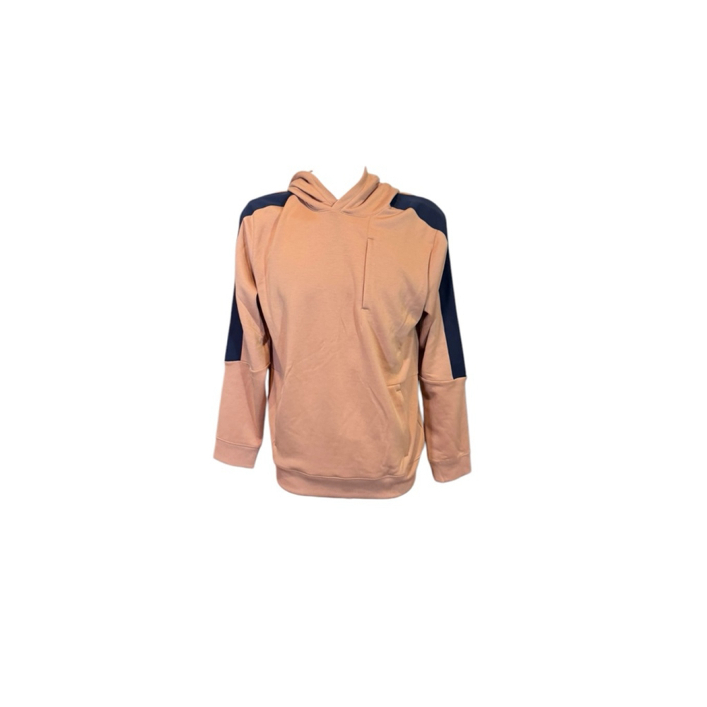 Men's VRST Pinnacle Fleece Hoodie Size L tan and black